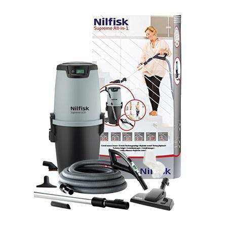 Централна вакуумна система NILFISK SUPREME ALL-IN-1 LCD Deluxe Hose